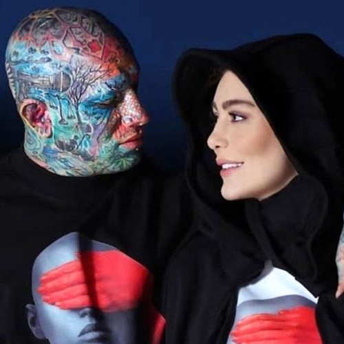تصویر امیر تتلو و سحر قریشی